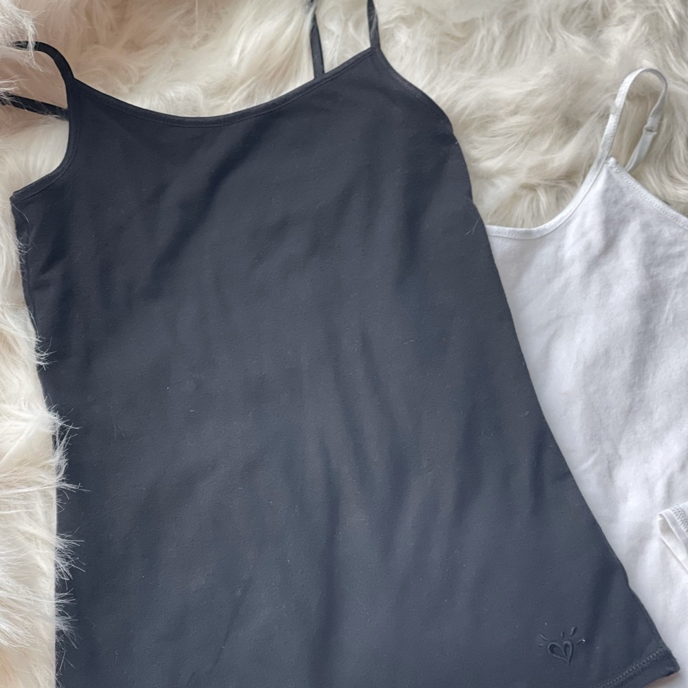 Justice Camisoles | 3 White & 1 Black